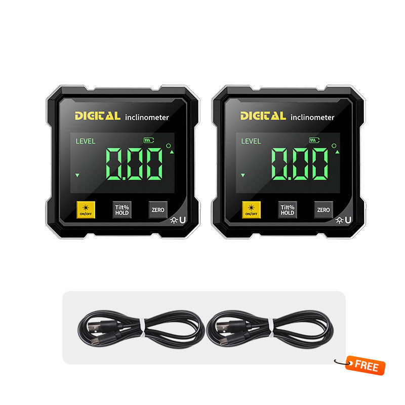 đ NĂ©gyoldalas mĂĄgneses digitĂĄlis szögmĂ©rĆ lĂ©zerrel đ·đ