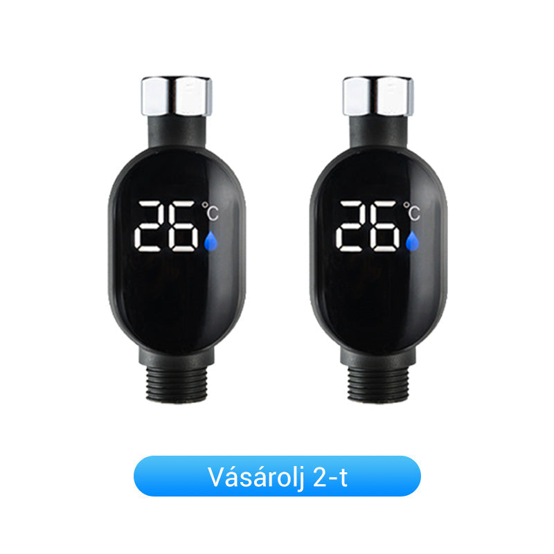 💧Zuhanyhőmérő🌡️ Nincs több találgatás – azonnali hőmérséklet! 🚿
