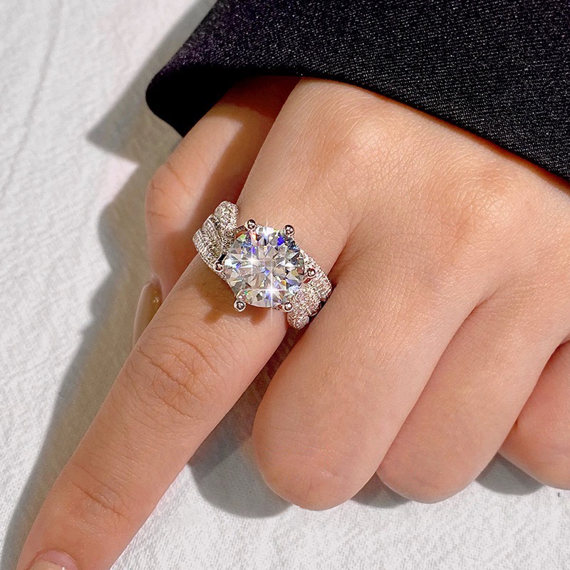 đ(AZ AKCIĂ UTOLSĂ NAPJA - 80% KEDVEZMĂNY) Magnetology Moissanite DIYSTARTM gyĂ©mĂĄntgyƱrƱ đ