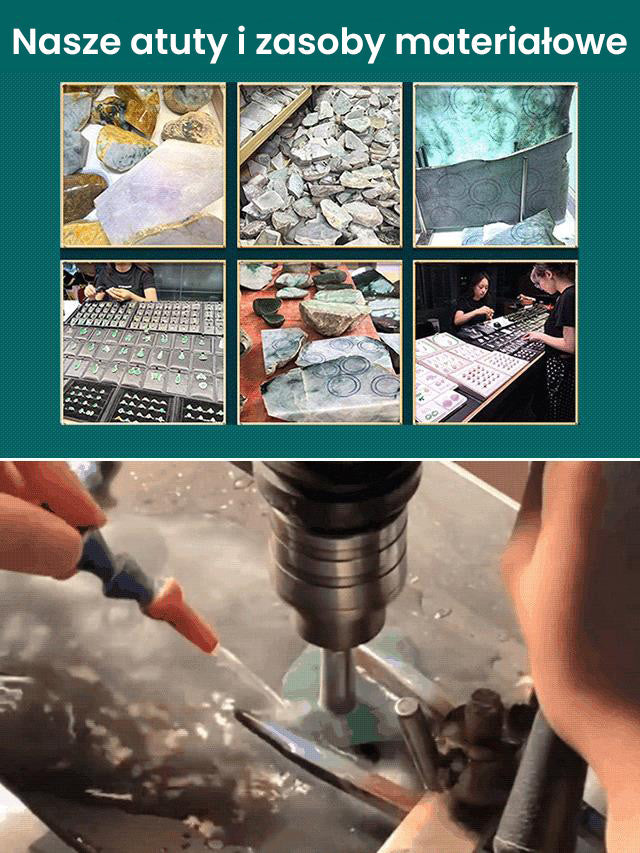 ✨Nyugodt ékszer jade medállal