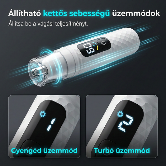 👃🪒 Újratölthető orrszőr vágó ✨