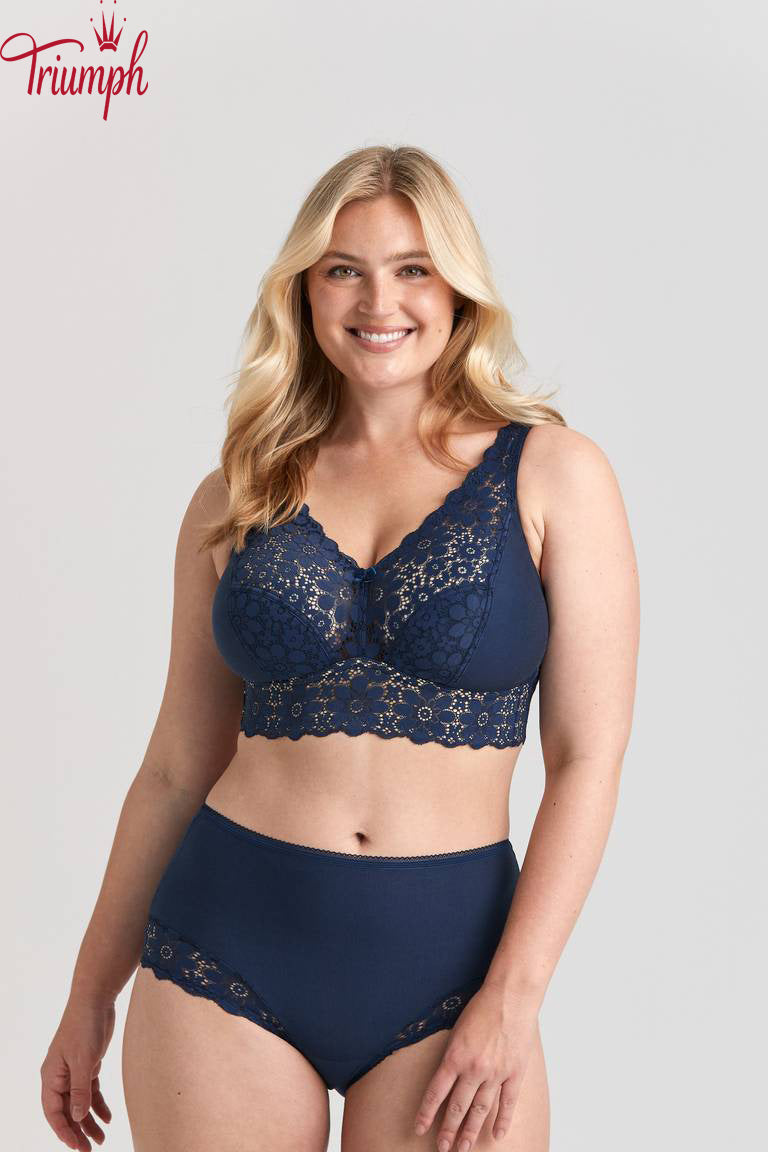 Triumph - Csipkés melltartó merevítő nélkül (3 db-os szett)
