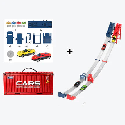 🎅 48% KEDVEZMÉNY karácsonyi akcióban 🎁 48 mini autó beépített garázzsal