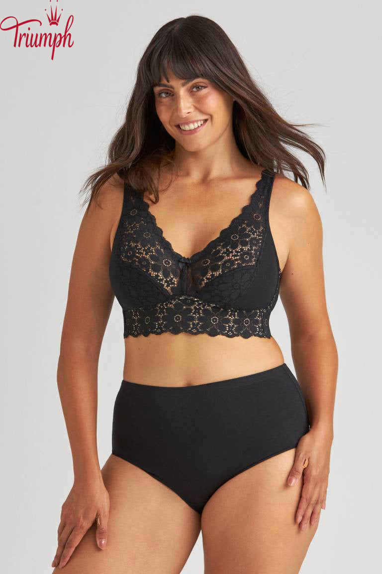 Triumph - Csipkés melltartó merevítő nélkül (3 db-os szett)