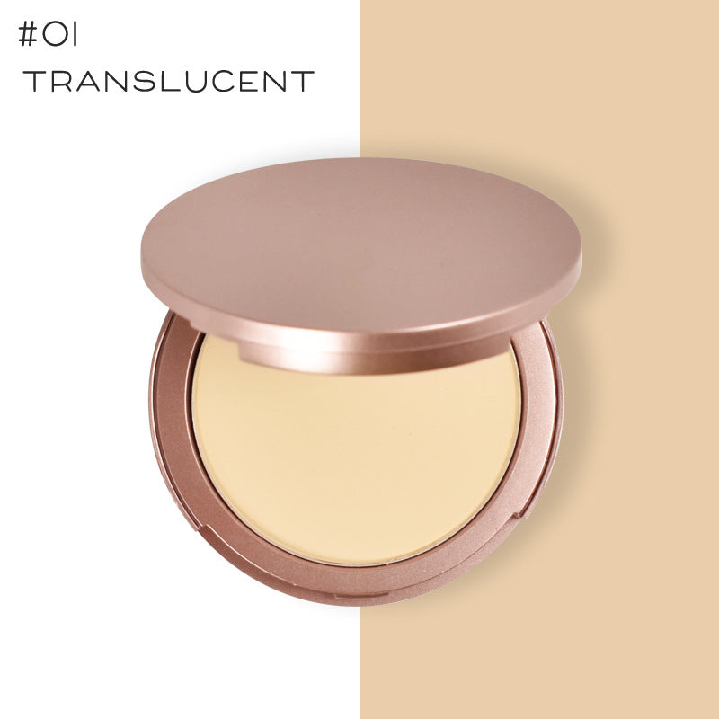 ✨ Hordozható, olajszabályozó kompakt púder beépített tükörrel