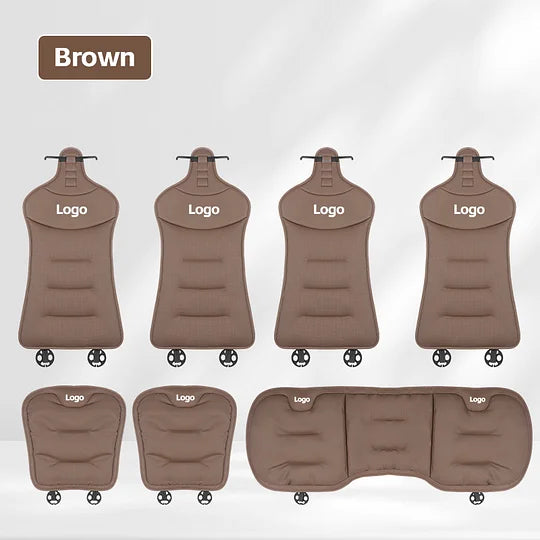 Kiváló minőségű nappabőrből készült autósülés-párna, kényelmes háttámla