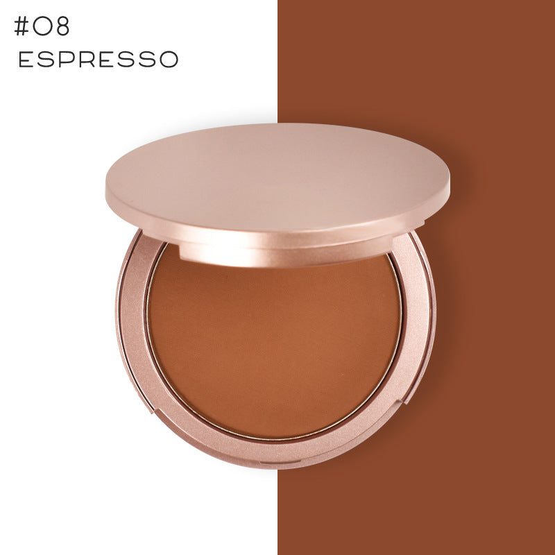 ✨ Hordozható, olajszabályozó kompakt púder beépített tükörrel