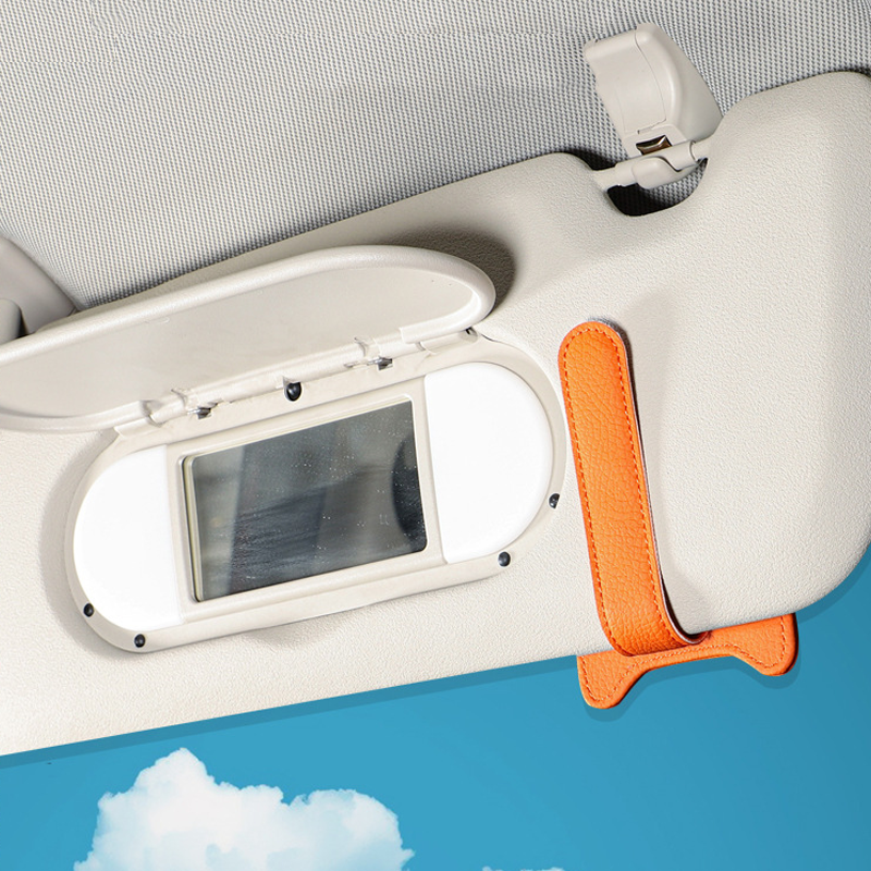 Napszemüvegtartó autóba – könnyen hozzáférhető, helytakarékos, multifunkcionális csipesz