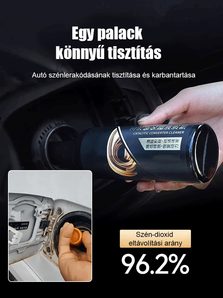 Teljesen új frissítés! Háromkomponensű lerakódástisztító és karbantartó kettő az egyben.