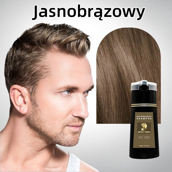 Azonnali színező hatású hajsampon - Szakáll és haj