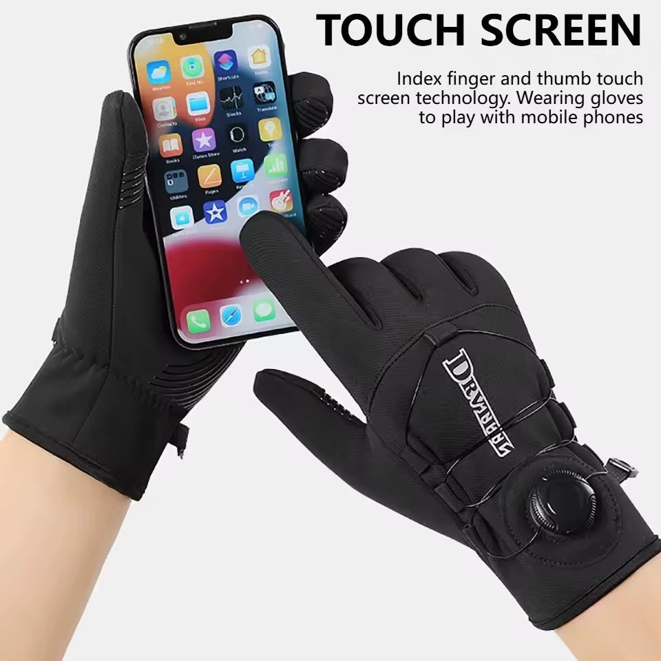 Uniszex termo érintőképernyős kesztyűk - Maradj melegen bármilyen téli tevékenység során