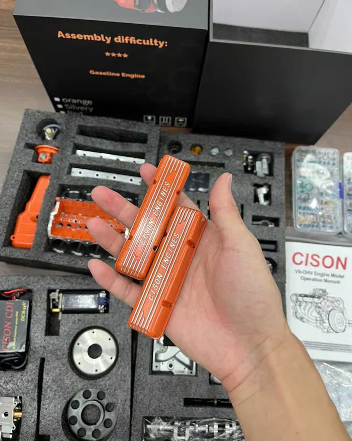 🔥 Dübörgő V8-as motor!