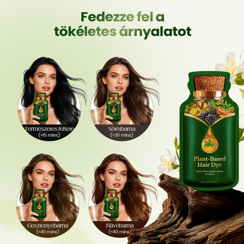 Kíméletes, növényi alapú hajfesték – gyors hatású