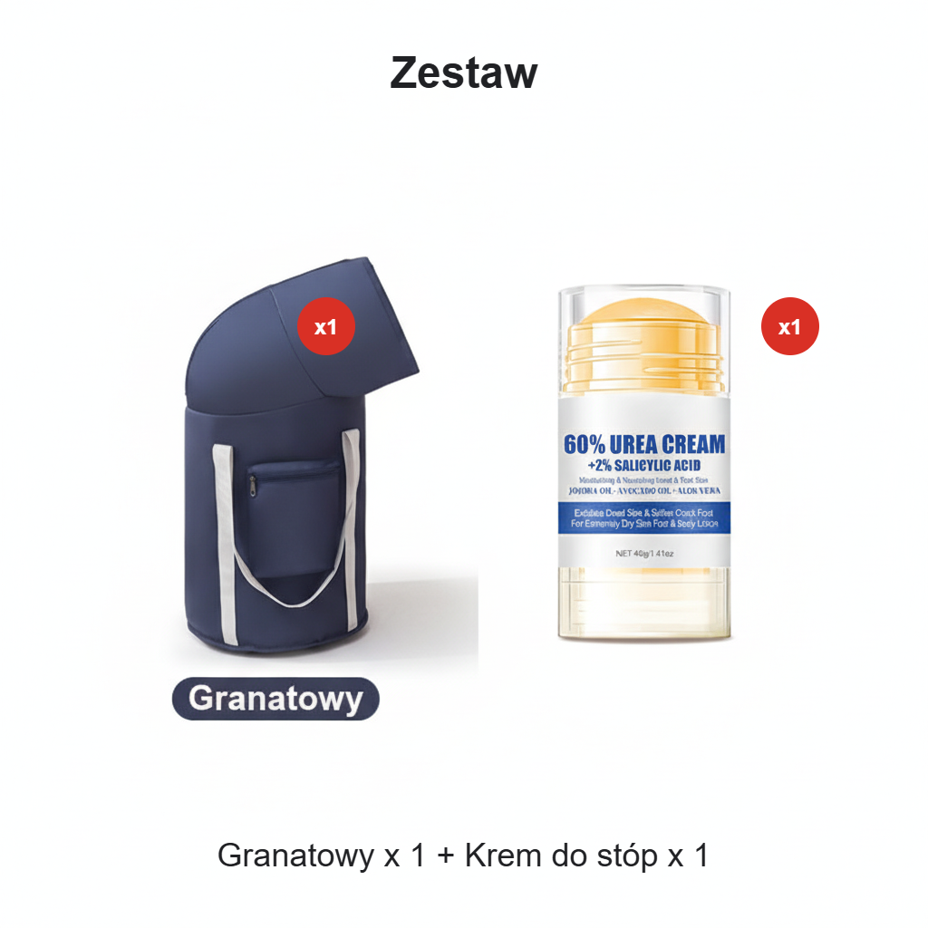 🦶 Összecsukható lábfürdő – Pihenés és kényelem otthon és utazás közben