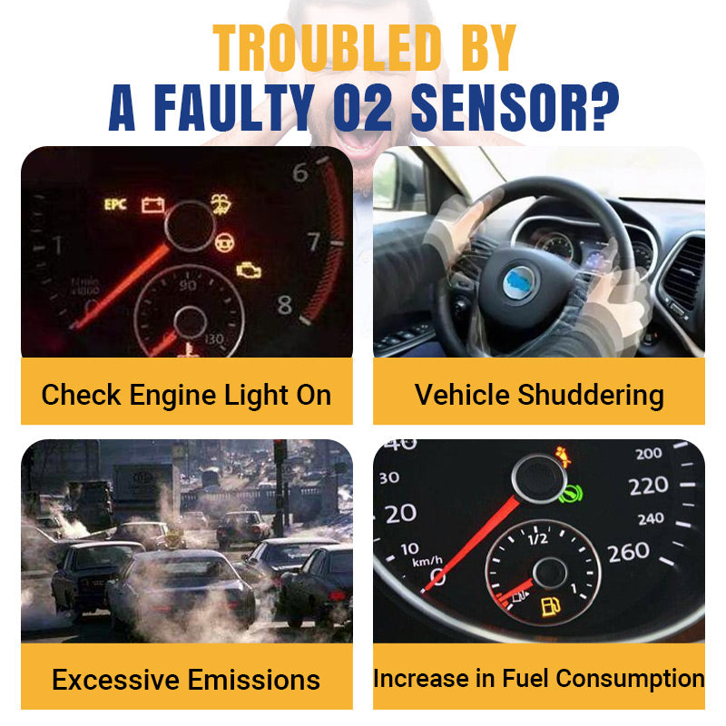 ❄️Téli ajánlatok❄️ Autó O2 érzékelő hosszabbító adapter M18*1.5