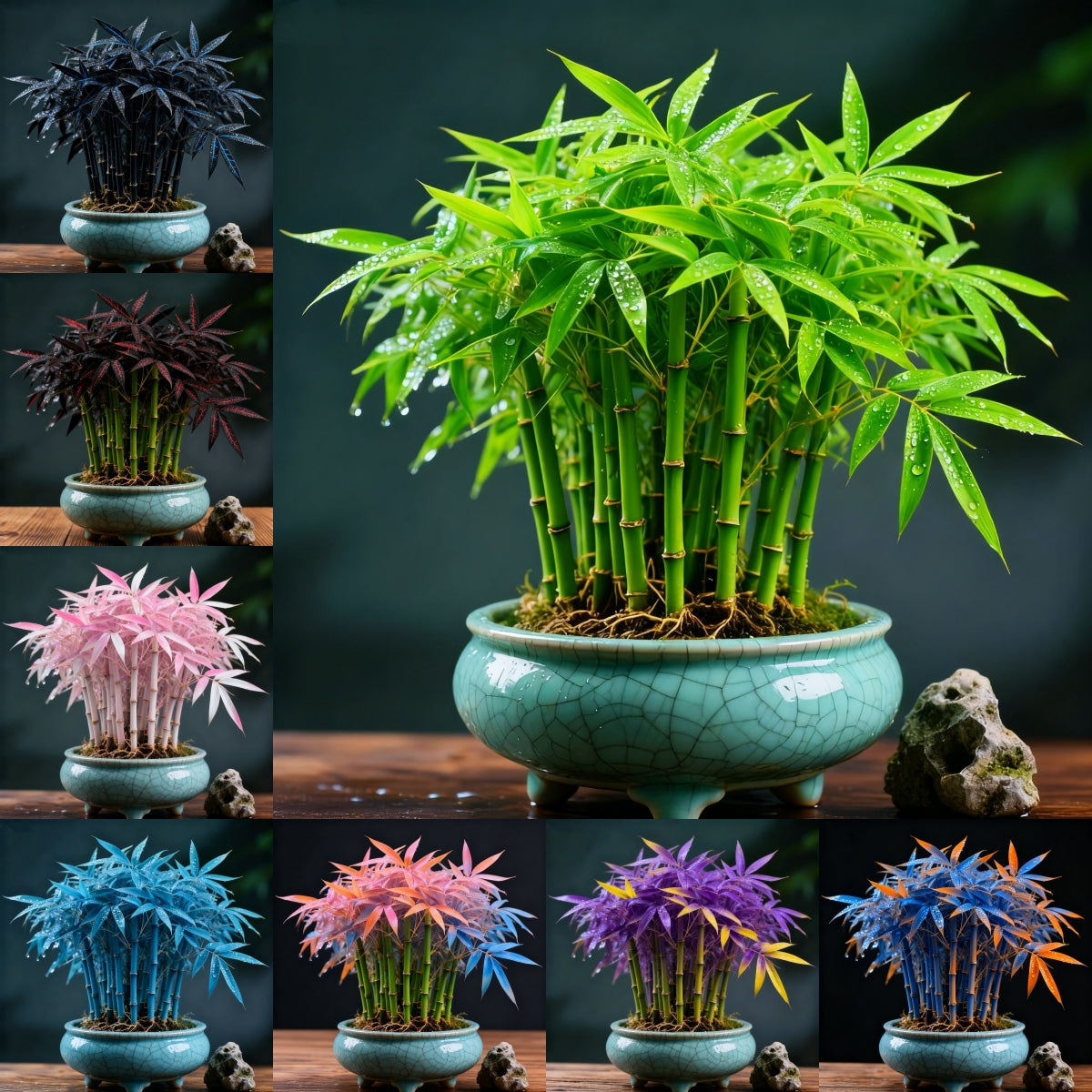 🌿 DreamBamboo - többszínű szerencsés bambuszciprus