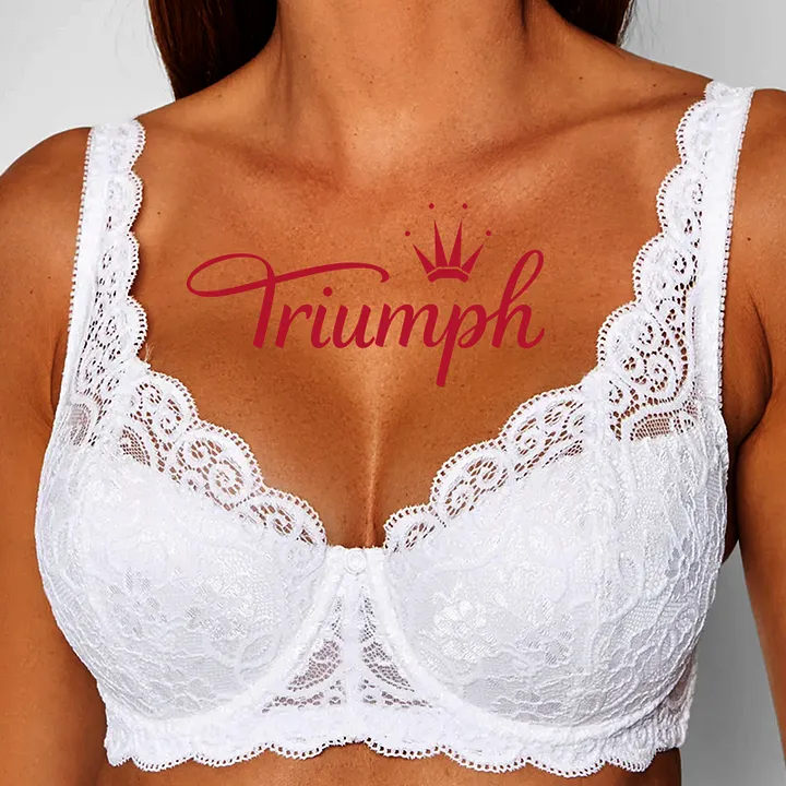 Triumph – 4 részes. 💕2026 – új, romantikus csipkés melltartó