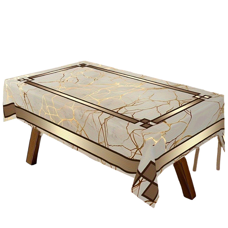 ⏳Időben korlátozott 50% kedvezmény⏰Vízálló márványmintás terítő🌩️