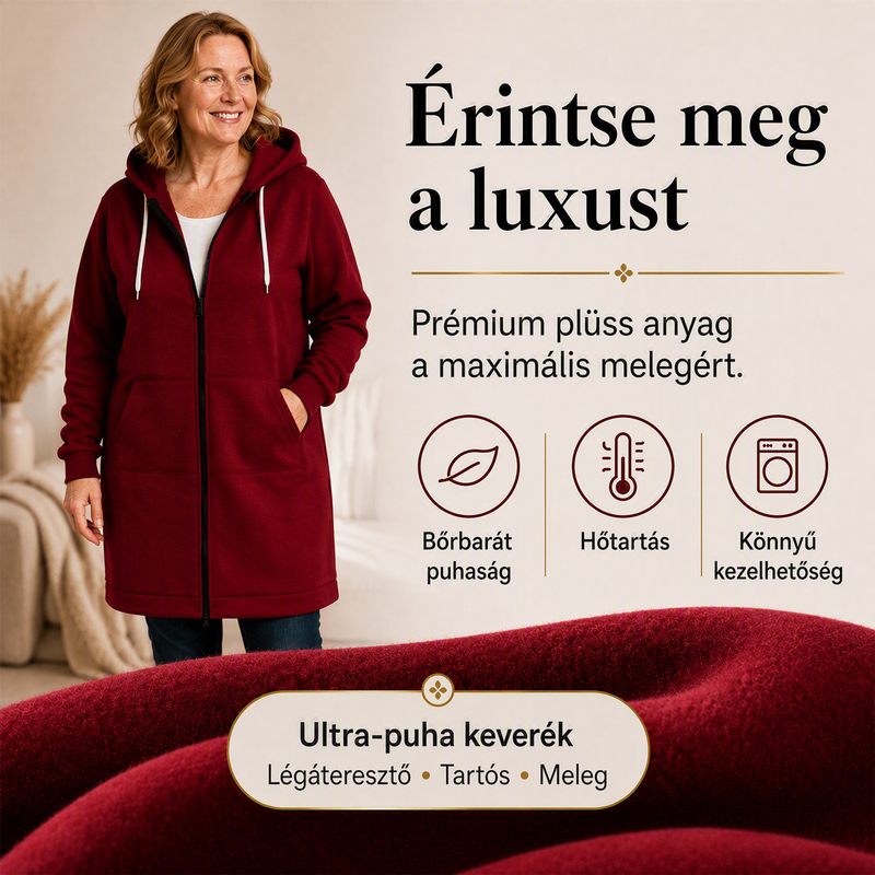 🥳Őszi Új Érkezések Akció 49% Kedvezmény🔥Női alkalmi cipzáras pulóver – Kényelmes őszi viselet✨