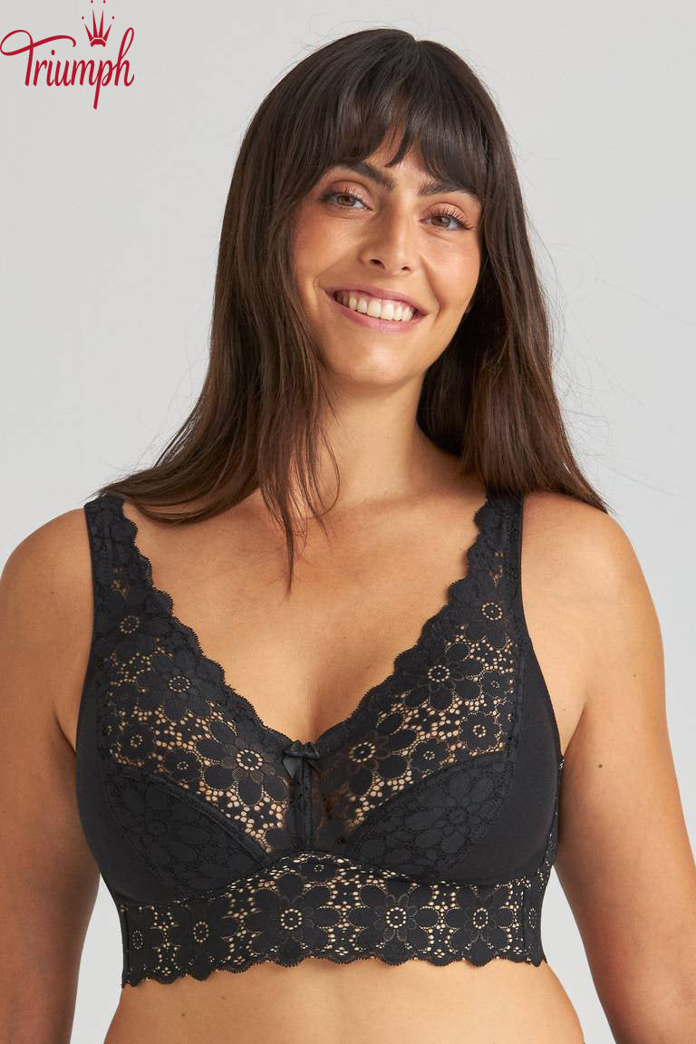 Triumph - Csipkés melltartó merevítő nélkül (3 db-os szett)