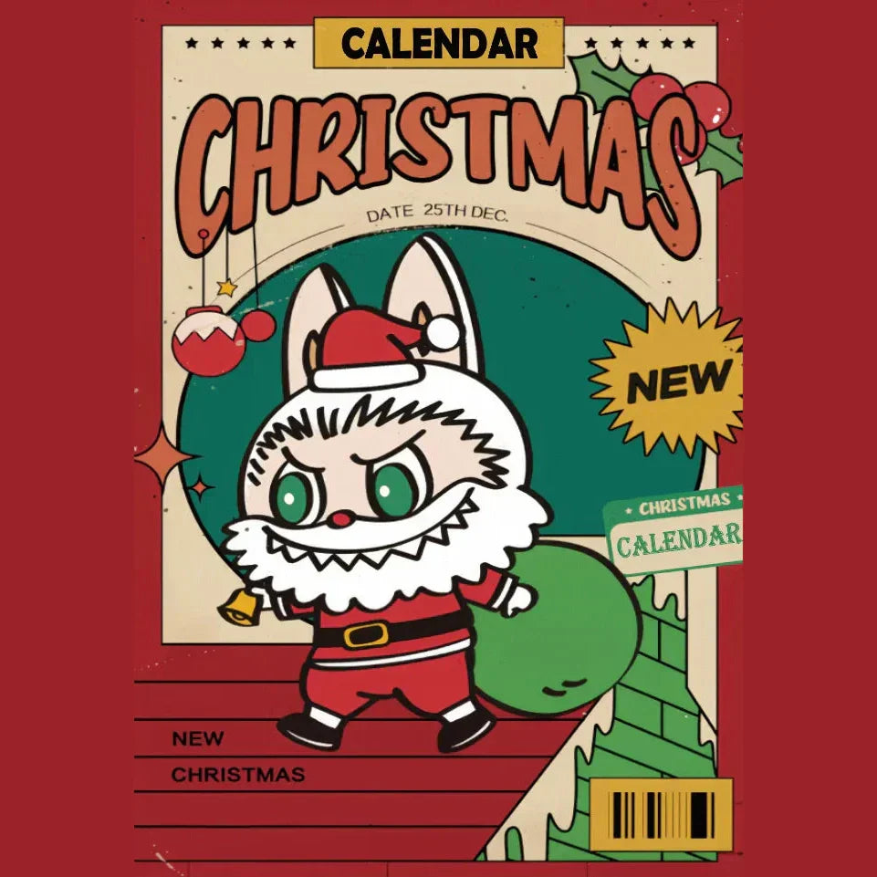 Labubu adventi naptár