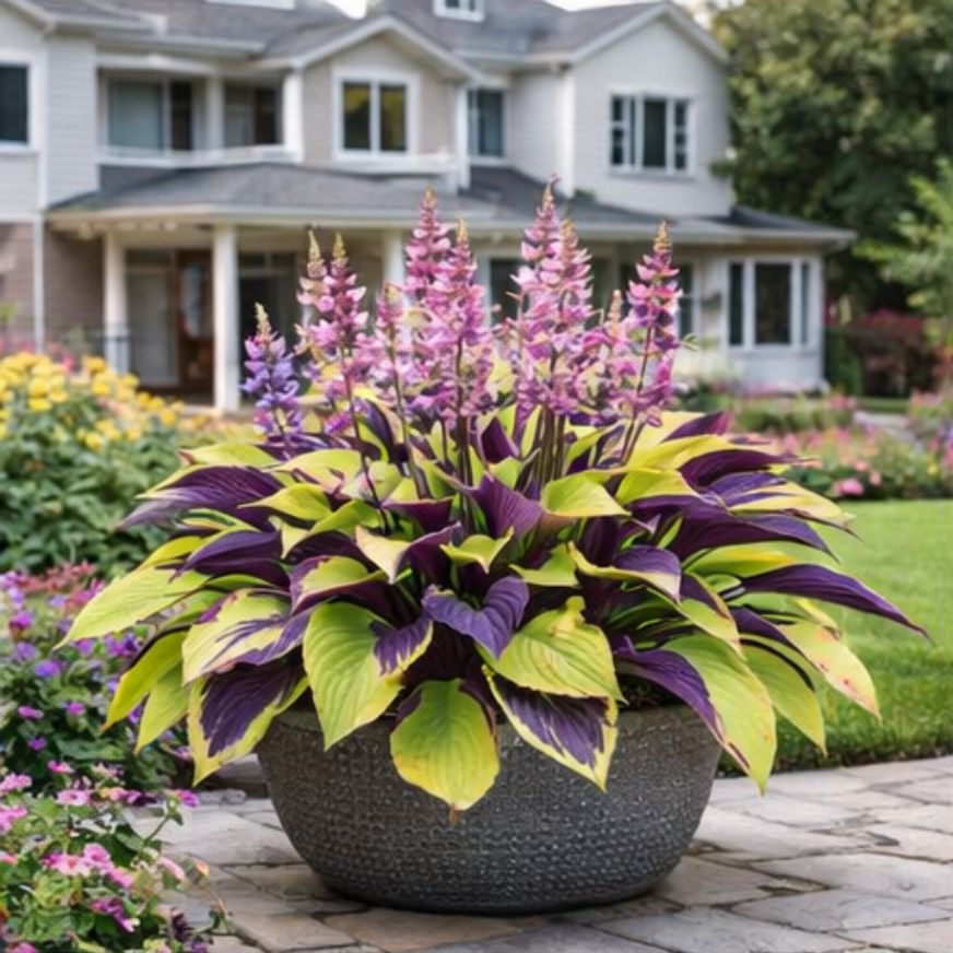 🌈 Hosta hagymák 🌿 Többszínűek, könnyen termeszthetők, bármilyen teret feldobnak 🪴