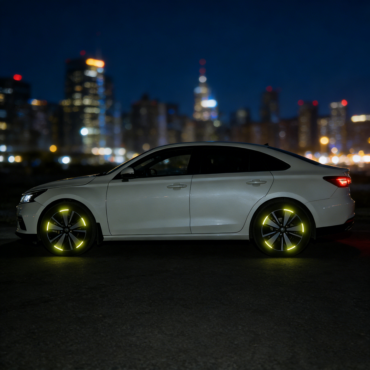 Továbbfejlesztett, személyre szabott fényvisszaverő gumiabroncs-szélességre figyelmeztető matricák✨20 db✨