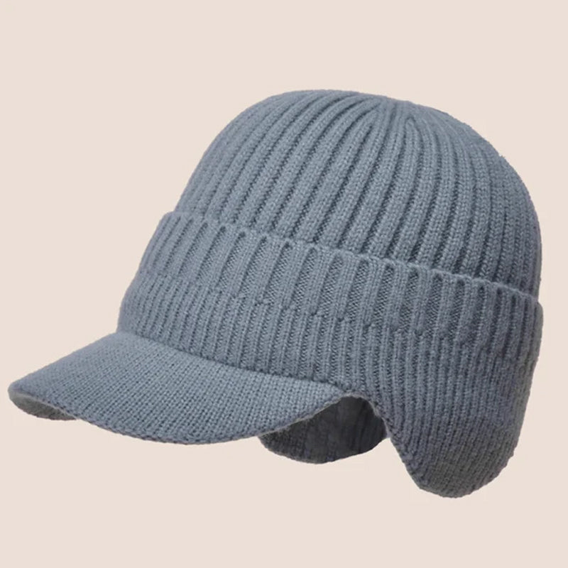 Egy rugalmas, meleg kötött sapka, amely védi a füleidet ☃️