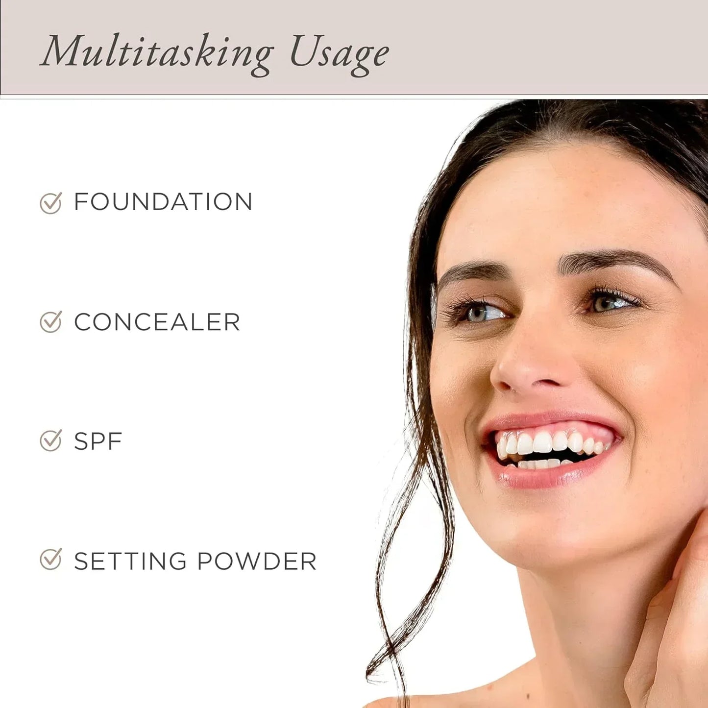 ✨ Hordozható, olajszabályozó kompakt púder beépített tükörrel