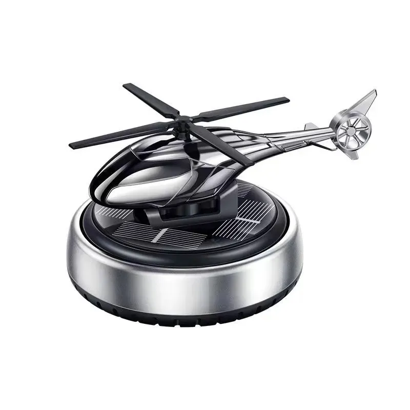 Autó aromaterápiás napelemes repülőgép autódekorációk