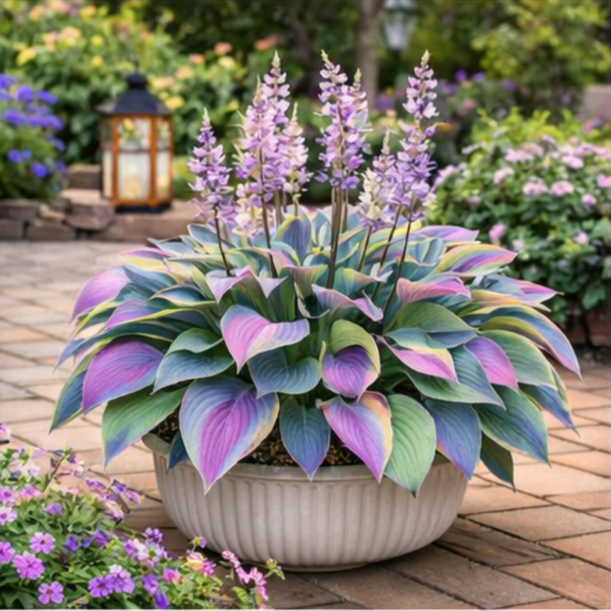 🌈 Hosta hagymák 🌿 Többszínűek, könnyen termeszthetők, bármilyen teret feldobnak 🪴