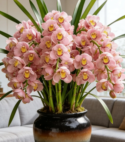 👑 Az orchideák királynője — Tartós Cymbidium hagymák