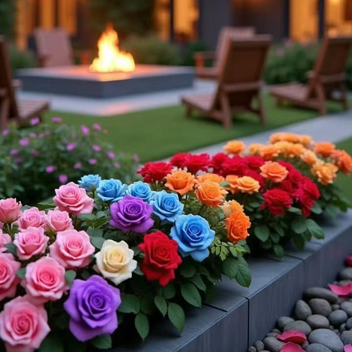 🔥Kiváló ajánlat - 49% kedvezmény🔥🌱Vegyes rózsamagok - GMO-mentes, könnyen termeszthető, gyönyörű évelő virágok