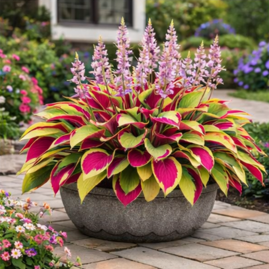 🌈 Hosta hagymák 🌿 Többszínűek, könnyen termeszthetők, bármilyen teret feldobnak 🪴