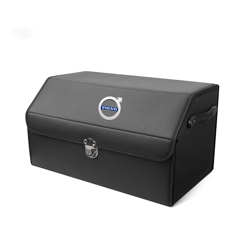 Bőr tárolórekesz az autó csomagtartójába