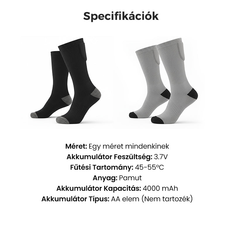 💥Népszerű termékek❤️‍🔥 Hőmérséklet-szabályozható termikus zokni— Unisex