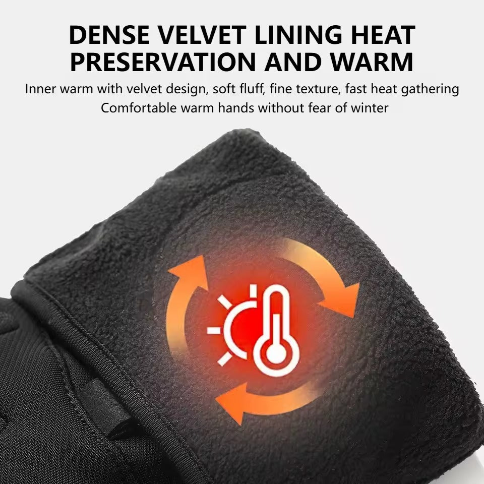 Uniszex termo érintőképernyős kesztyűk - Maradj melegen bármilyen téli tevékenység során
