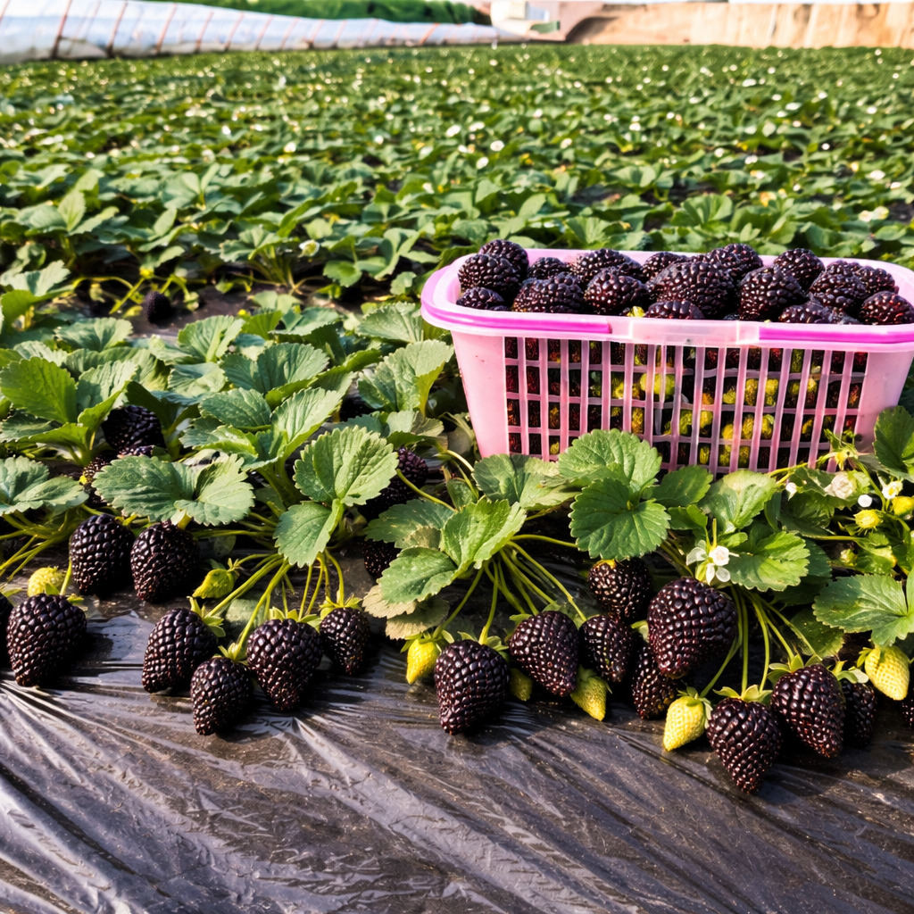 Óriás fekete gyémánt epermagok – Édes, tápanyagban gazdag és könnyen termeszthető otthon