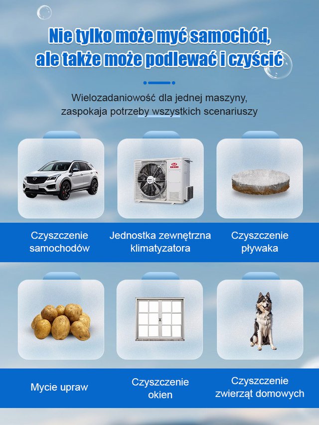 Otthoni elektromos magasnyomású mosó