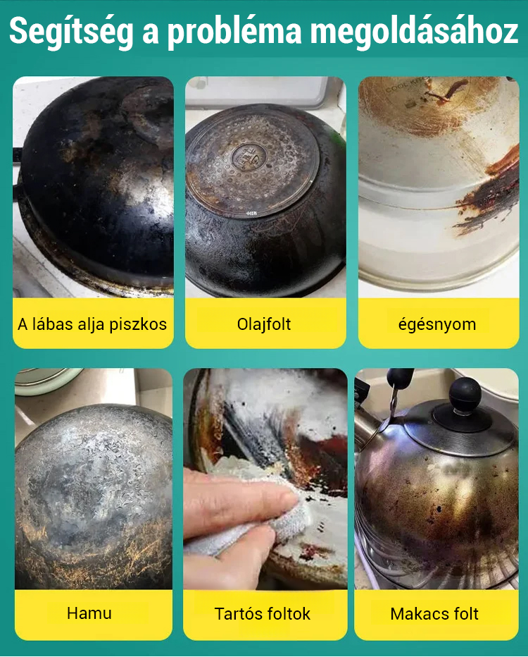 Távolítsa el a fekete gélt a pot aljáról