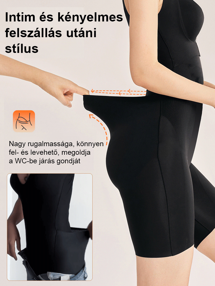 【Teljes testformálás】Varázslatosan karcsúsító, varrat nélküli alakformáló ruha