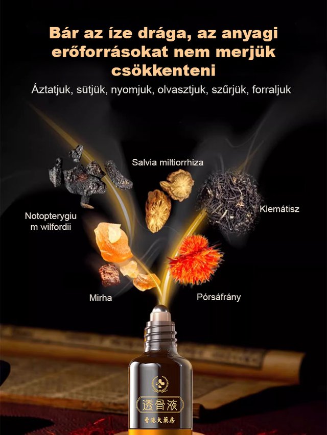 A Hong Kong Pharmacy behatol a csontfolyadékba