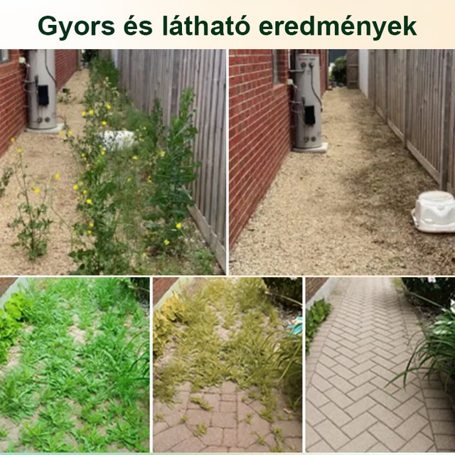 Két az egyben erős hatású gyomirtó szer