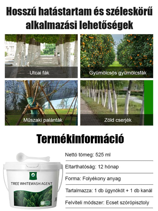 【Rovarirtó, fagyvédő és hidegvédő】Fakéreg fehérítő szer