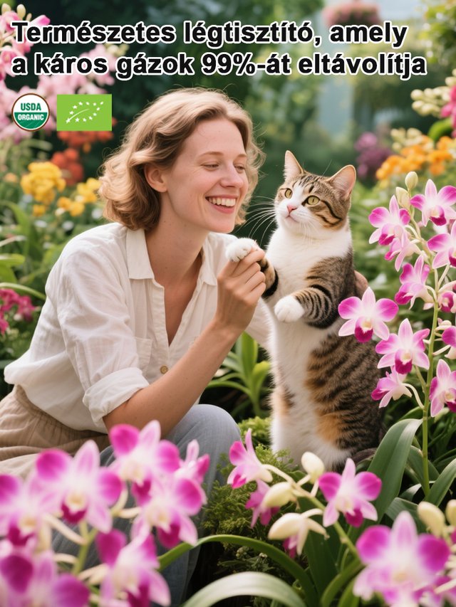 Illatos Dendrobium Orchidea Alvásjavító Légfrissítő Növény