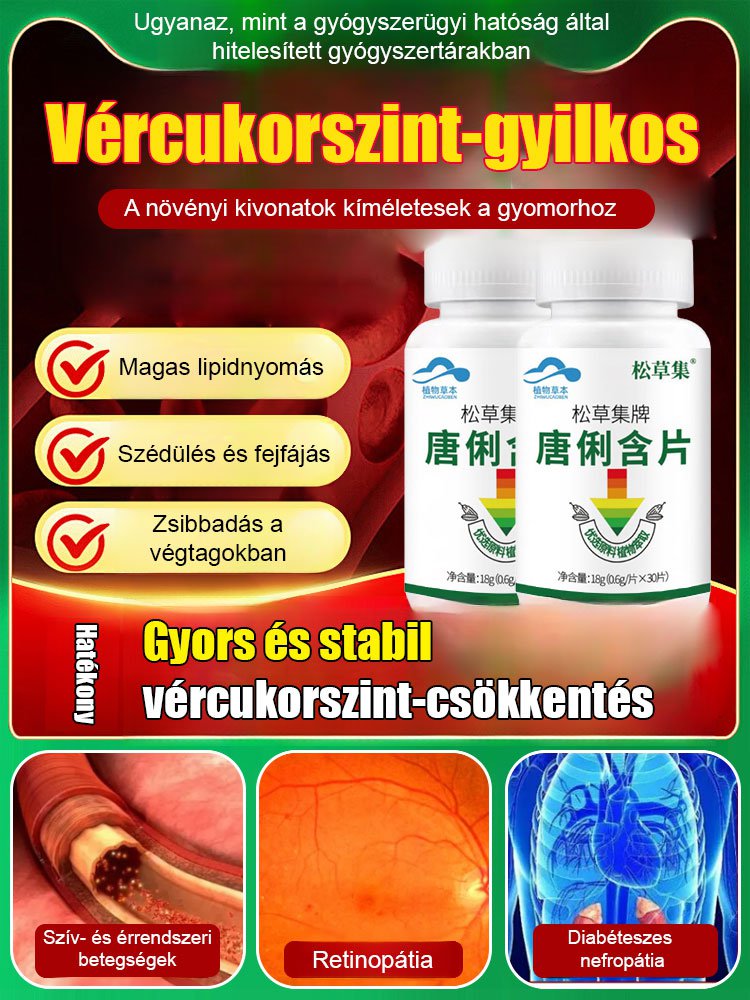 Segítő hipoglikémiás egészség pasztillák