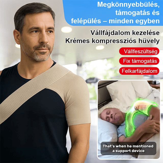 Krém kompressziós ujj a vállfájdalom kezelésére