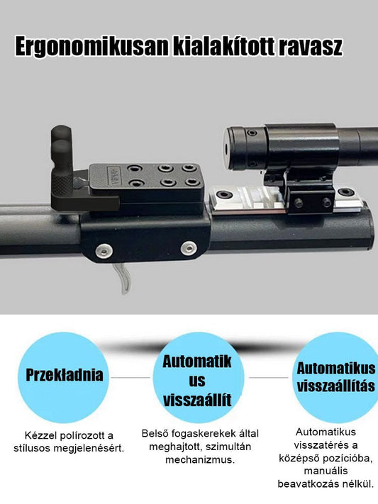 Rozsdamentes acél adagoló sötét színben