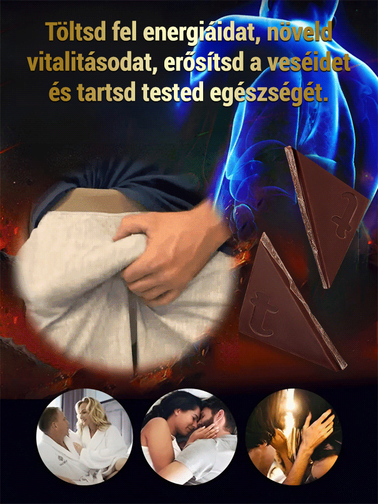 【Vitalitás fokozó】Étcsokoládé-kiegészítő