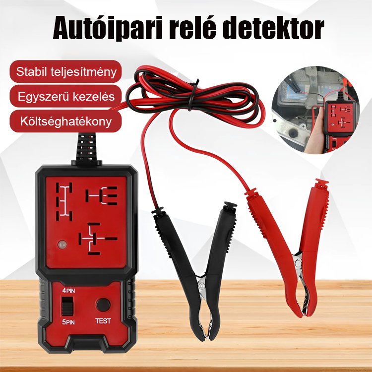 Autó akkumulátor tesztelő készülék